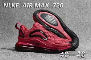 unisex nike air max 720 running chaussures red win